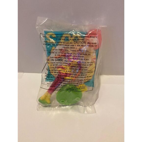 McDonald’s 1994 Barbie's Dance Moves Barbie Figurine #2 Happy Meal Toy - Picture 3 of 4